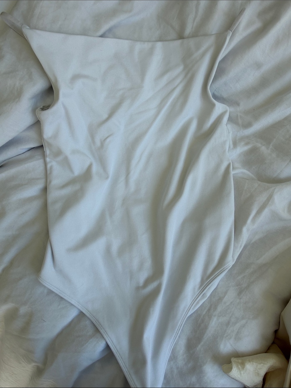 Aritzia Babayon White Bodysuit